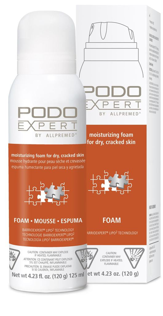 Podoexpert by Allpremed® Dry to Cracked Skin Foam 125ml image 0